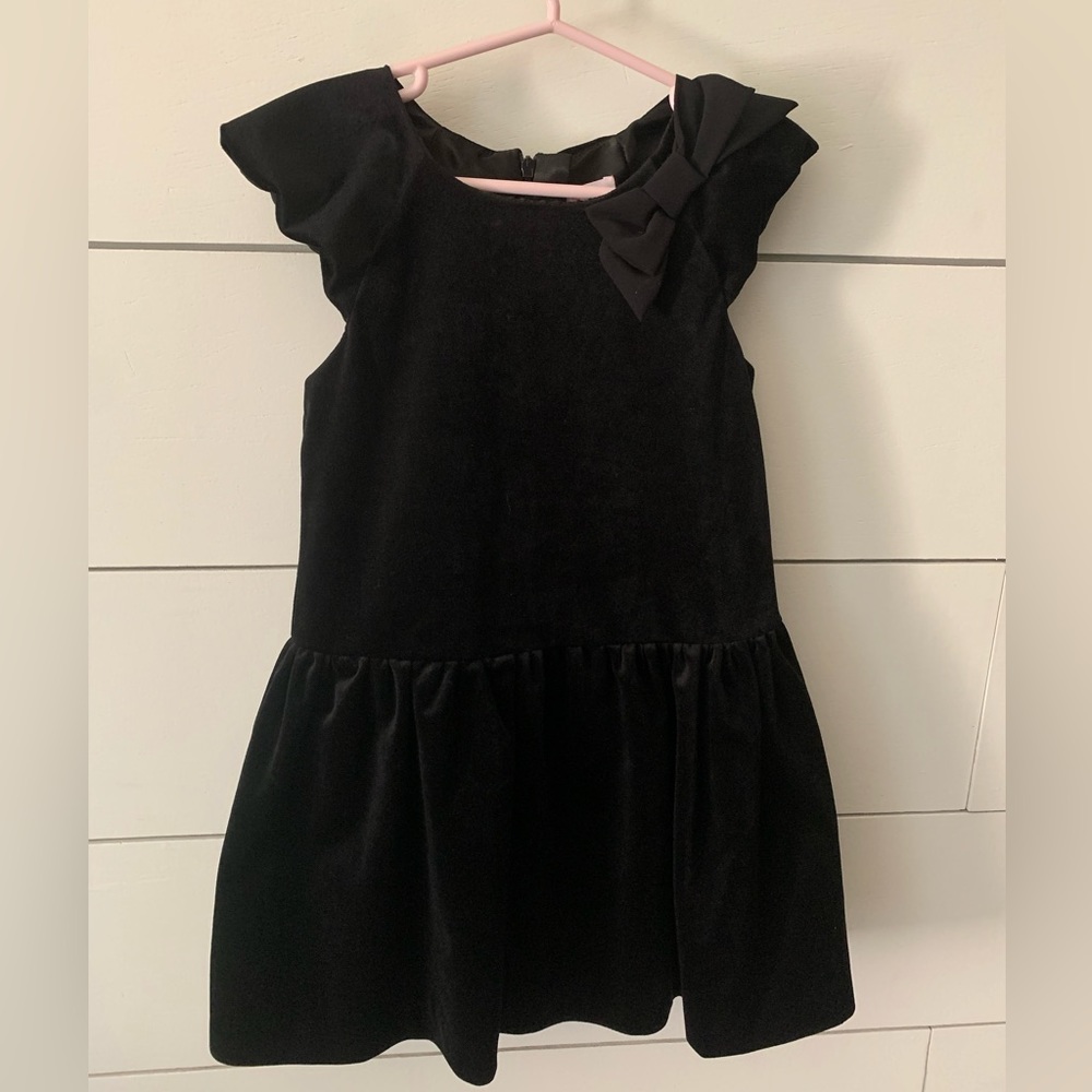 Beautiful Black Velvet look dress